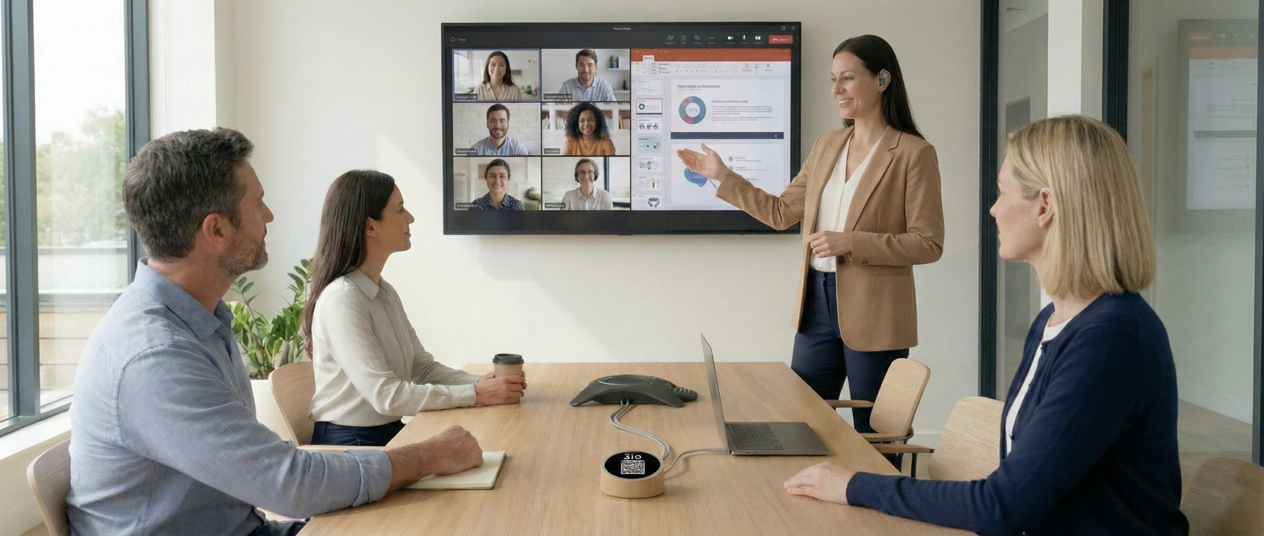 Presenter utilizing OUTCAST technology